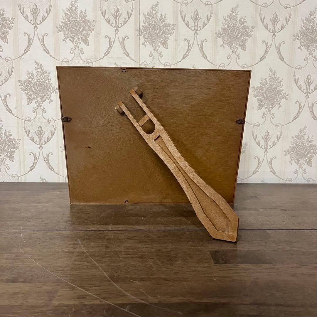 【アンティーク】額装 額縁 銅版画 昇り龍 縁起物 開運 昇龍 ブロンズ 骨董品