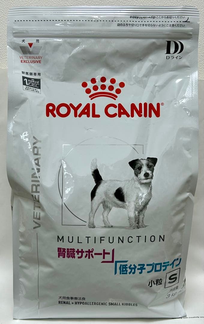 ロイヤルカナン 犬用 腎臓サポート＋低分子プロテイン S 小粒 3kg 1袋