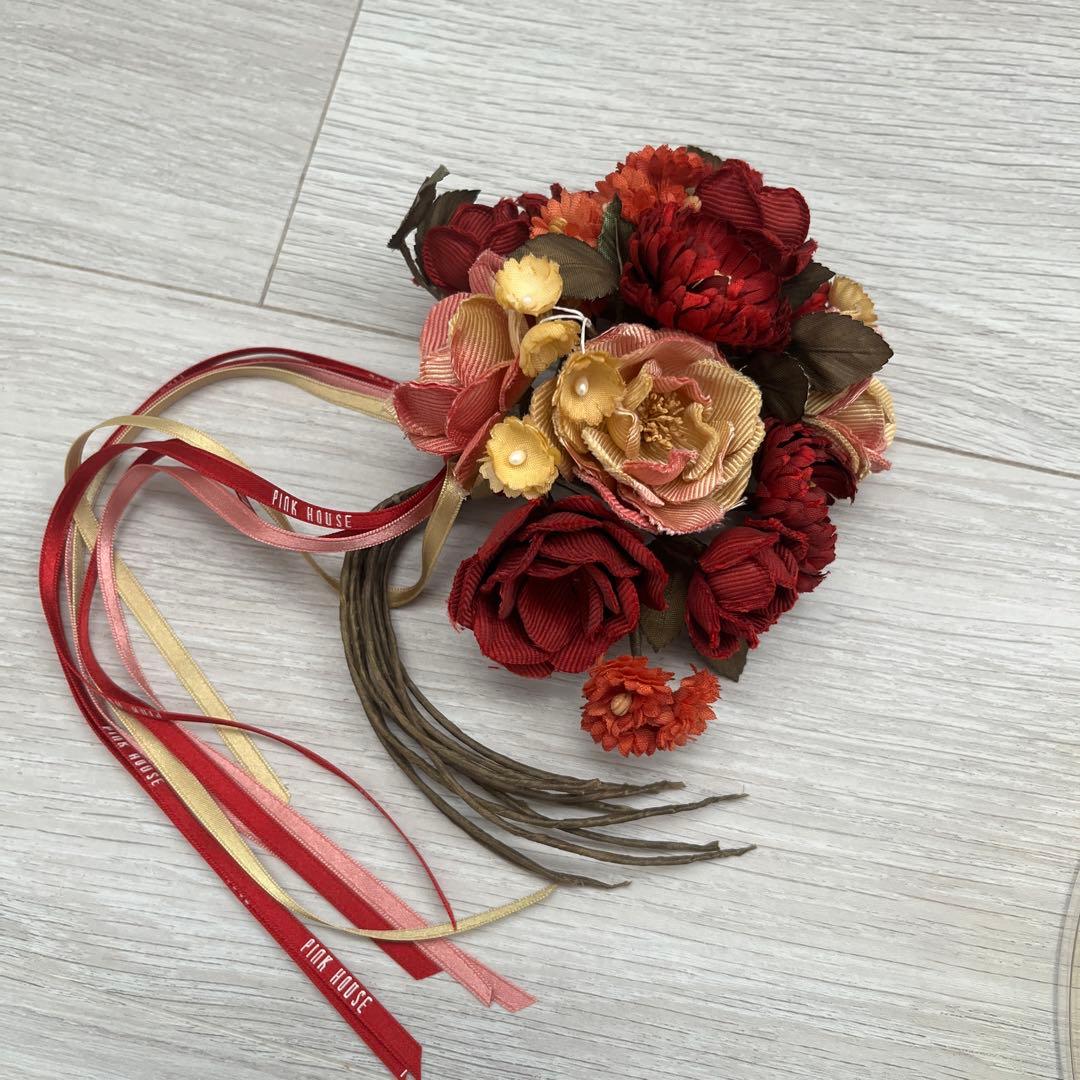 P36 ピンクハウス コサージュ バラ