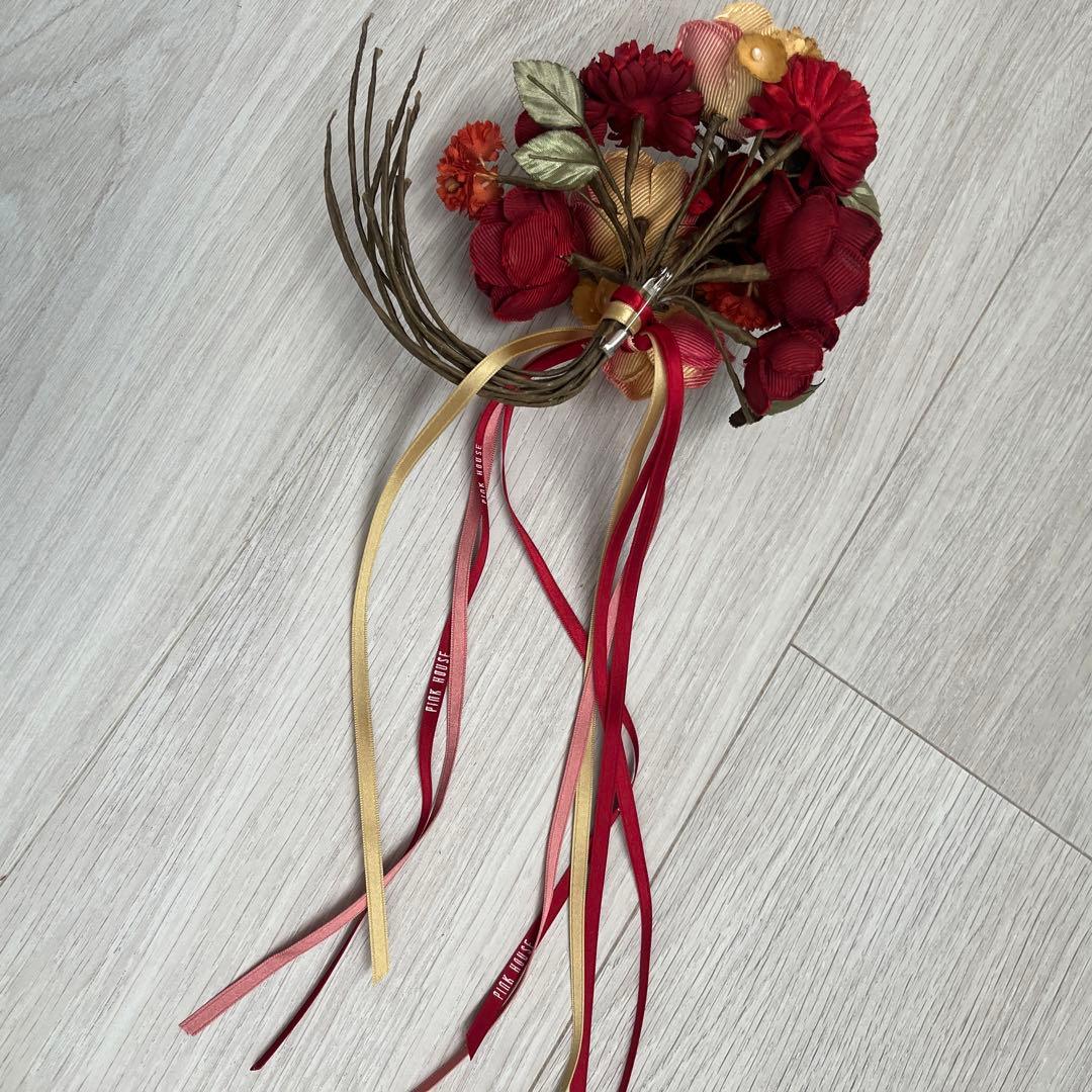 P36 ピンクハウス コサージュ バラ