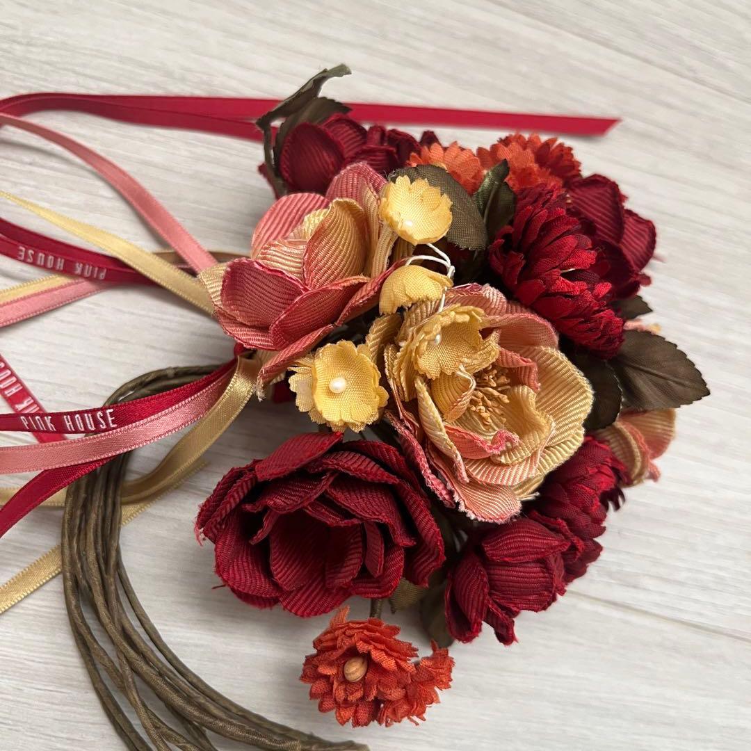 P36 ピンクハウス コサージュ バラ