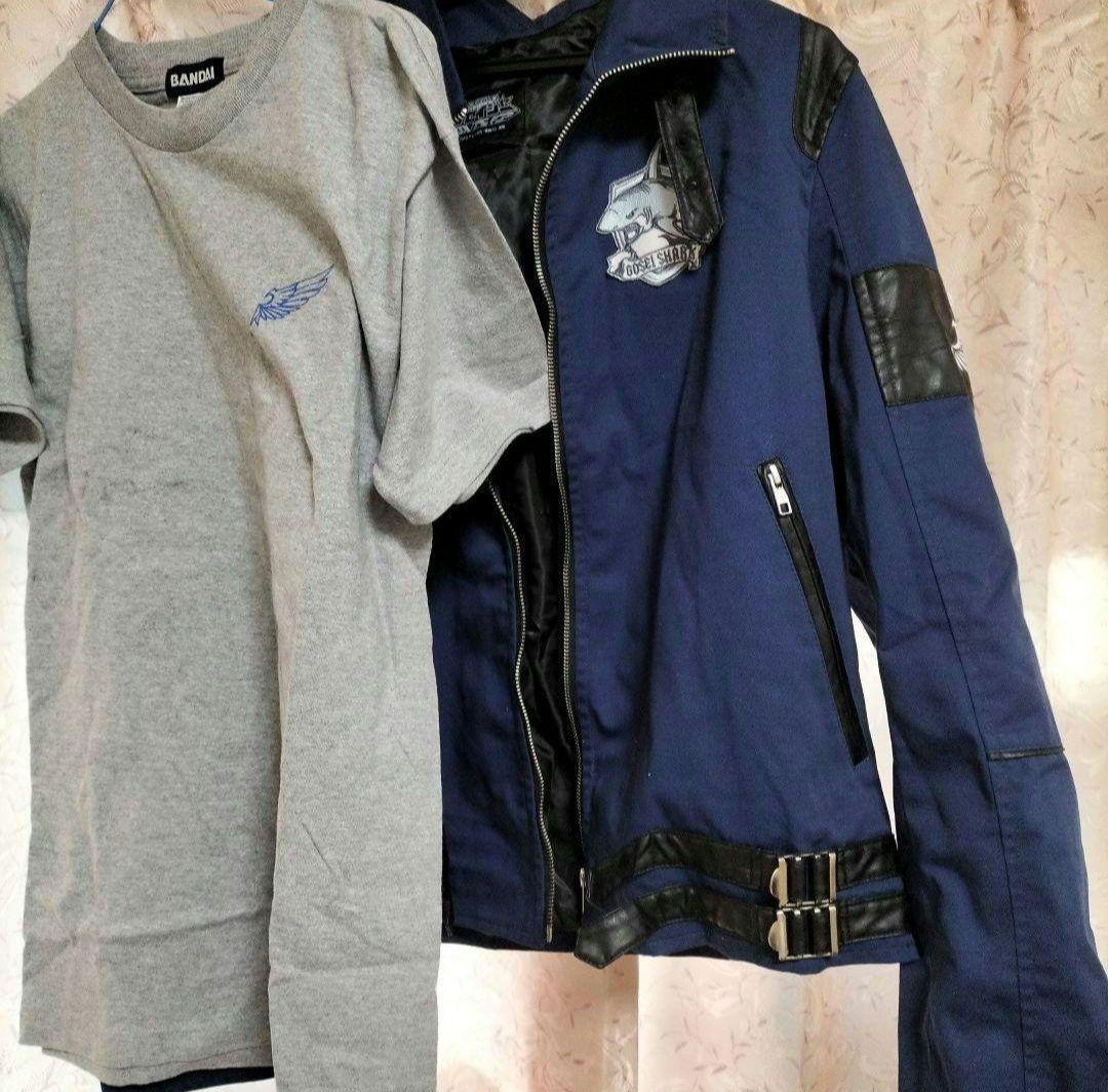 天装戦隊ゴセイジャー ゴセイブルー ジャケットXLサイズ TシャツMサイズ