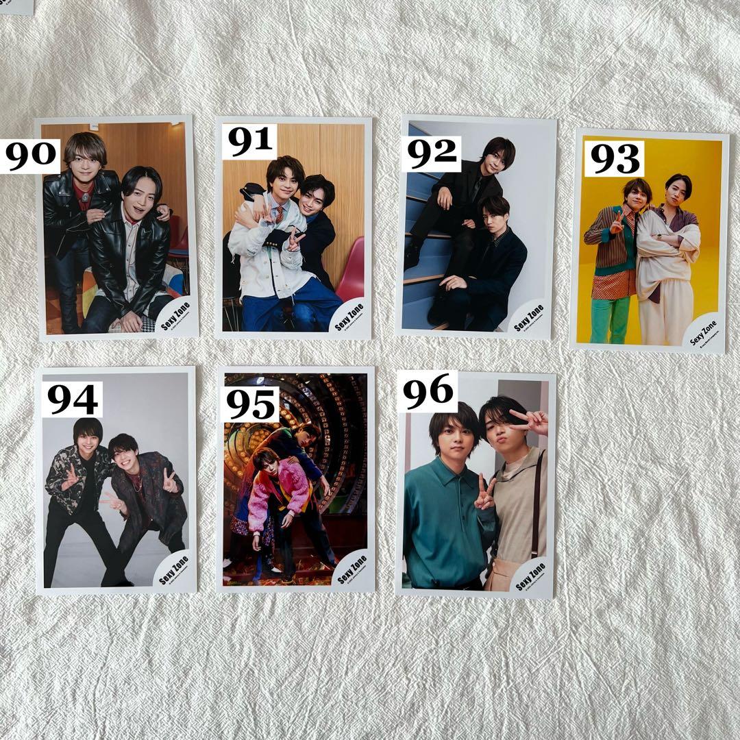 SexyZone timelesz 公式写真　佐藤勝利　菊池風磨　松島聡