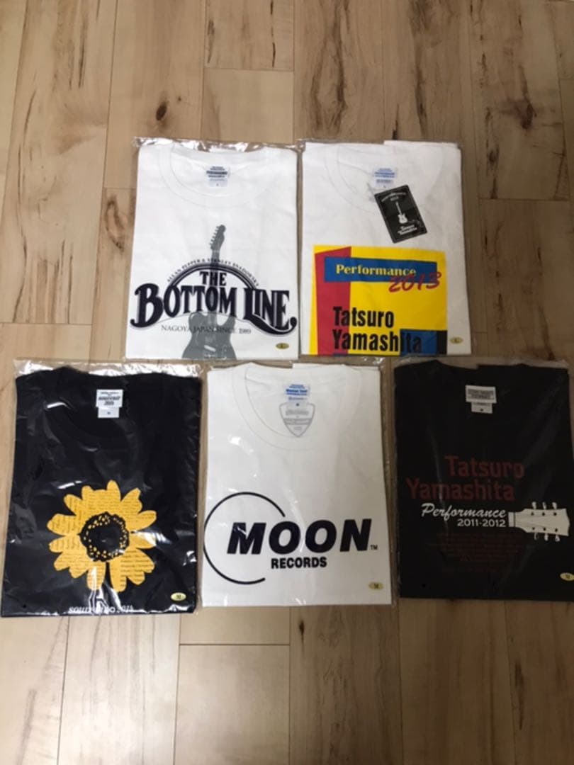 値下げ！山下達郎ツアーTシャツ 竹内まりや ツアーTシャツ 新品未使用 未開封