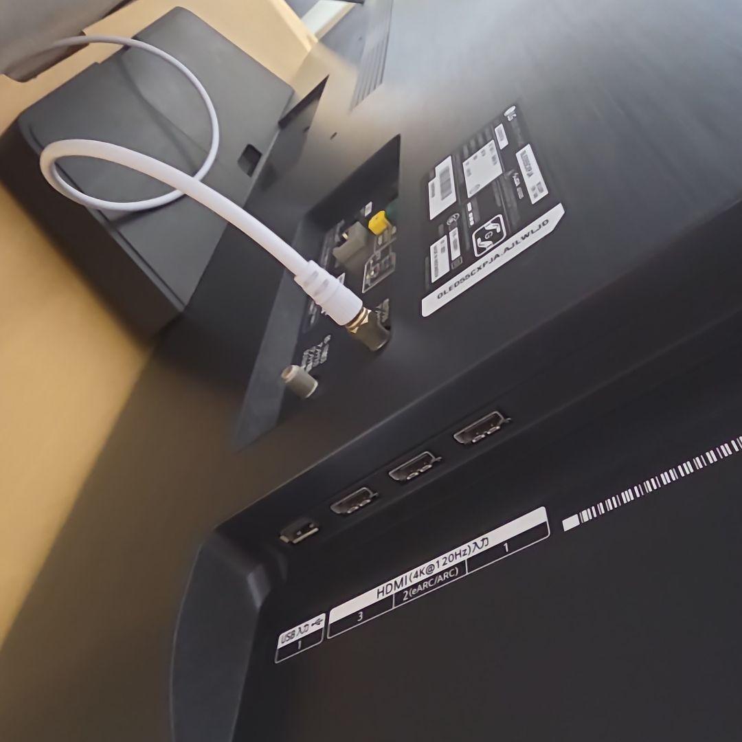 LG 55インチ 4K チューナー内蔵 OLED55CXPJA