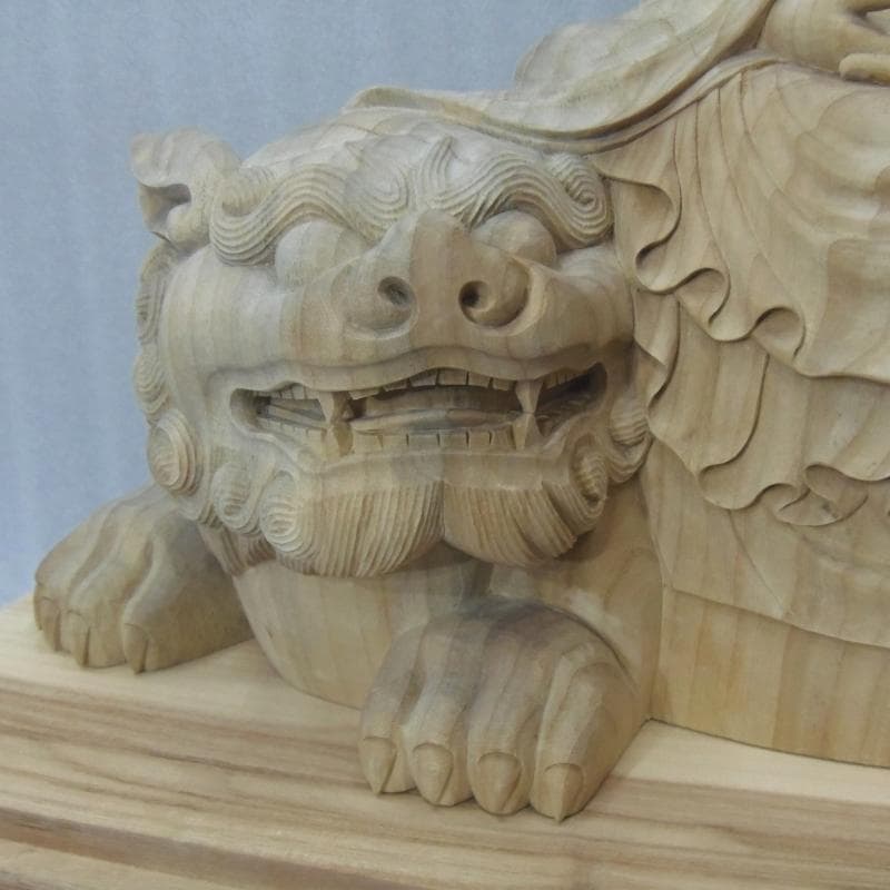 Ｂフライデー良いお顔　 学業成就★楠材 僧形文殊菩薩坐像 高さ：約54cm★