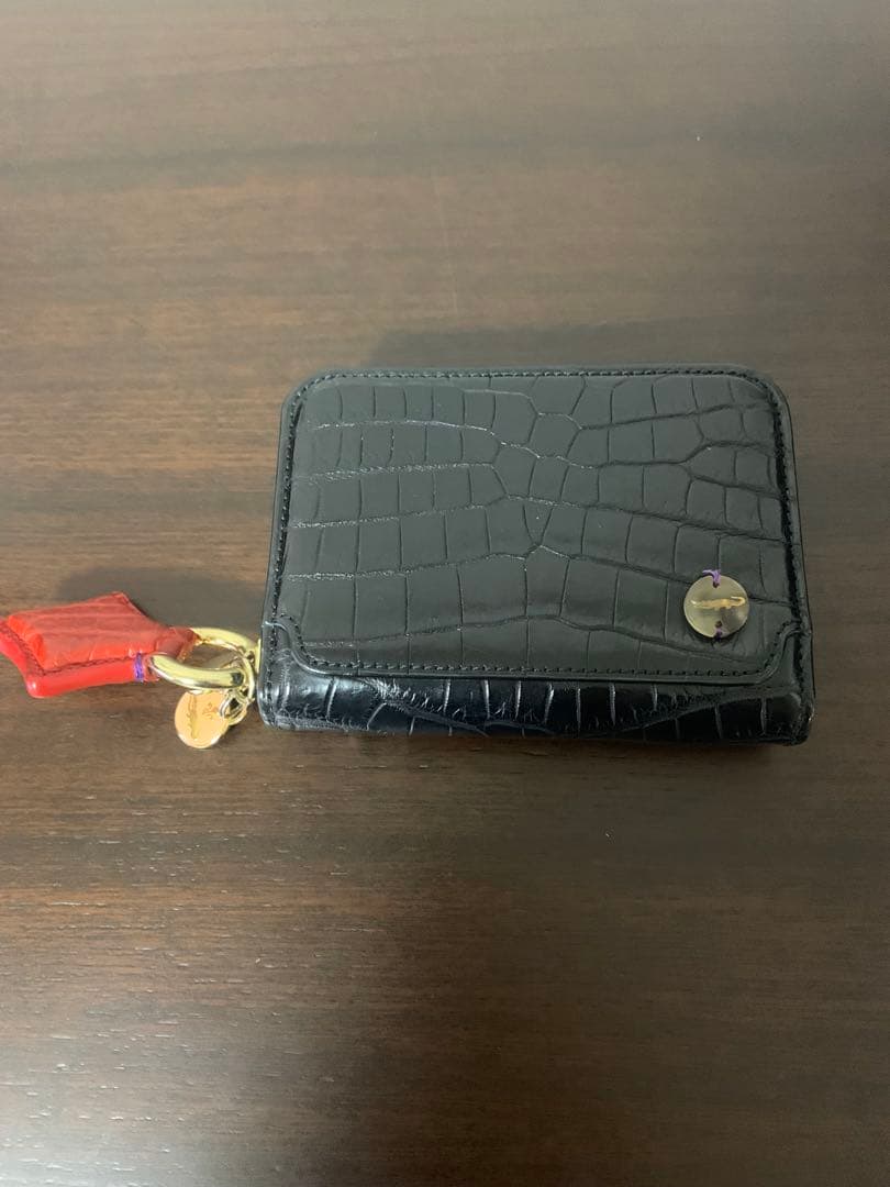 お*︎様 チビナイル　マットクロコダイル ウォレット