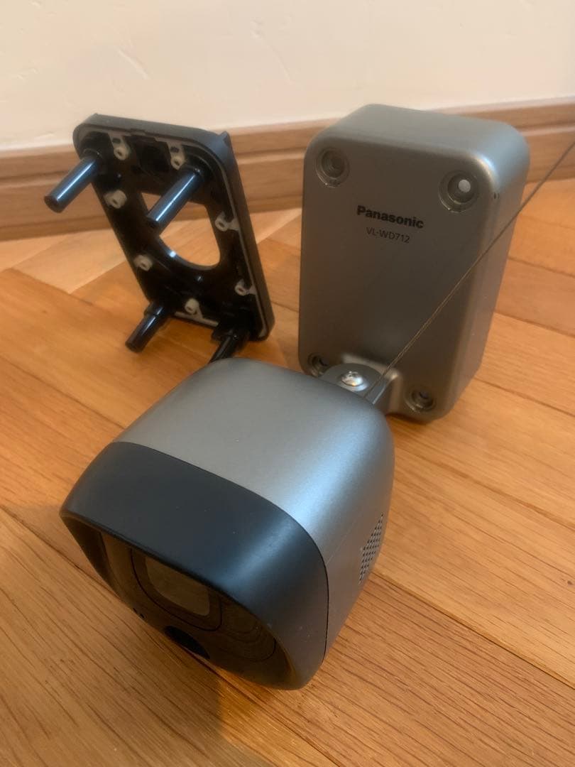 Panasonic VL-WD712X ドアホン連動　ワイヤレス防犯カメラ2台