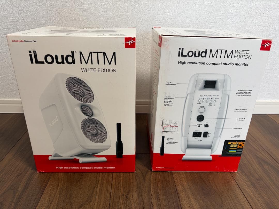 IK Multimedia / iLoud MTM White 2本セット