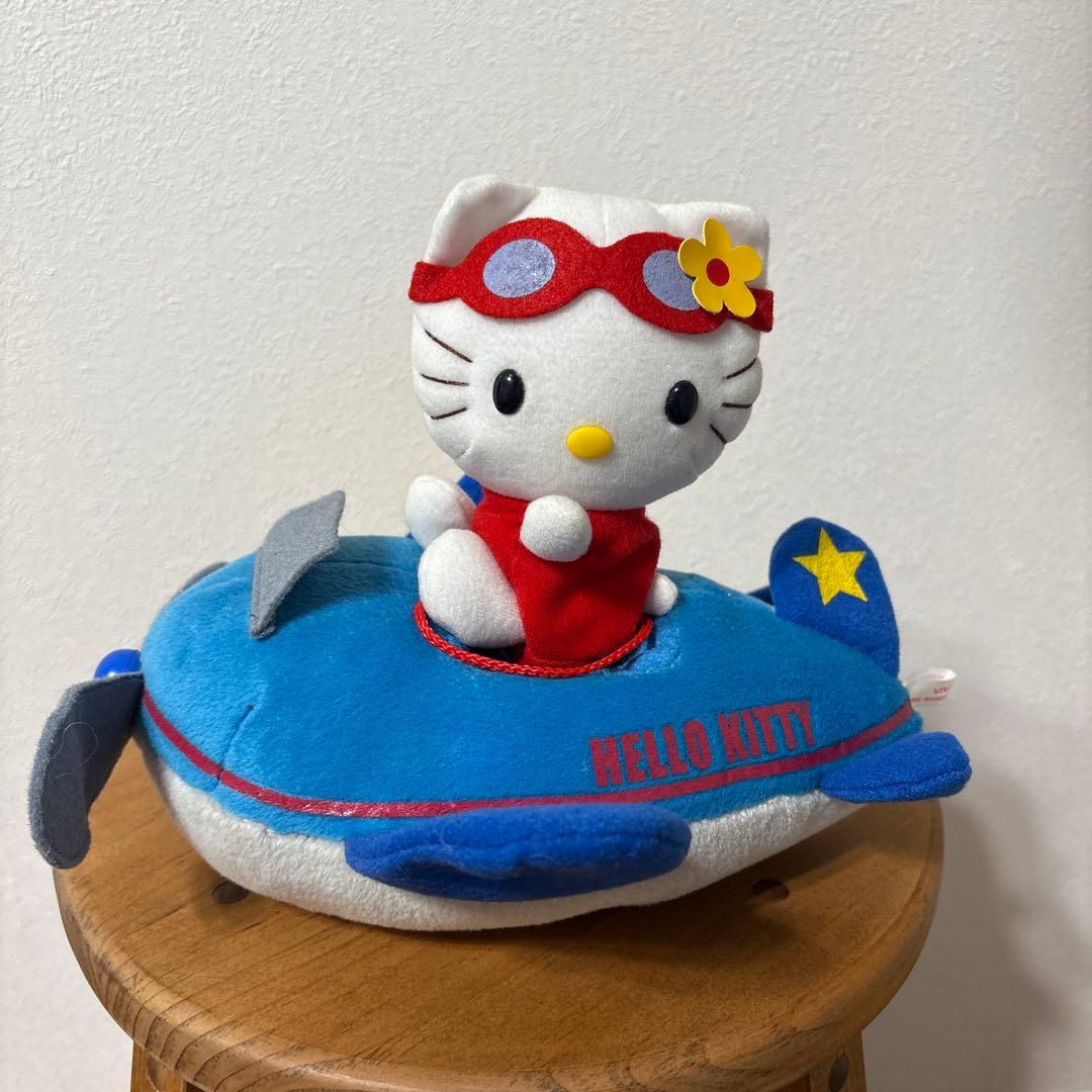 パイロットキティ　飛行機　vivitix ぬいぐるみ　レア　希少