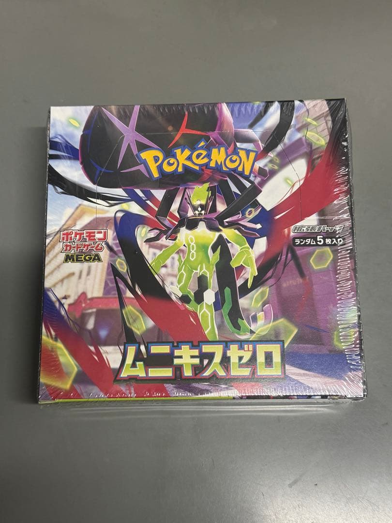ポケモンカード ムニキスゼロ BOX シュリンク付き 未開封