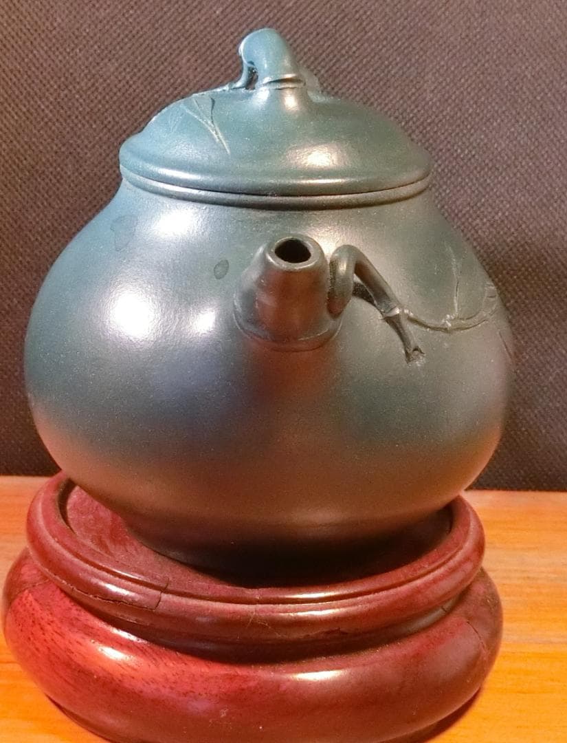 中国宜興 稀少名壷  紫砂七老乃一 王寅春晩年作品