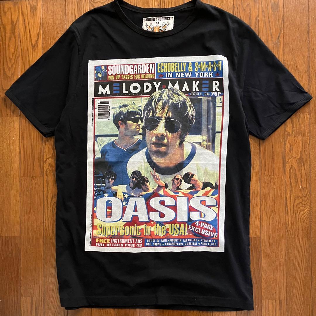 【激レア】OASIS オアシス MELODY MAKER Tシャツ