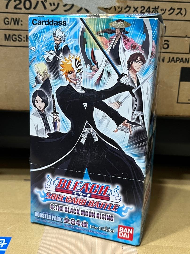 ブリーチ ソウルカードバトル 新品未開封 box 6弾 15パック入