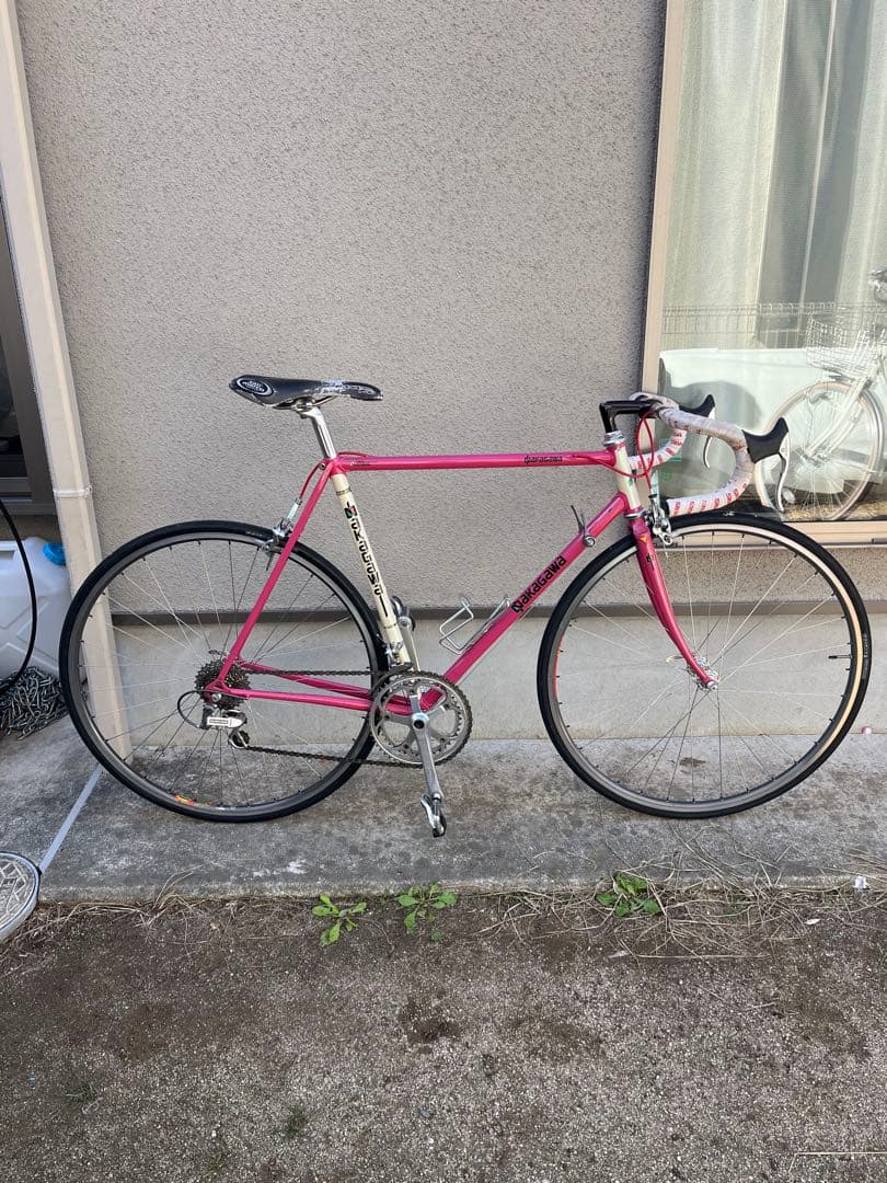 nakagawaナカガワクロモリフレームロードバイク　7400デュラエース8速