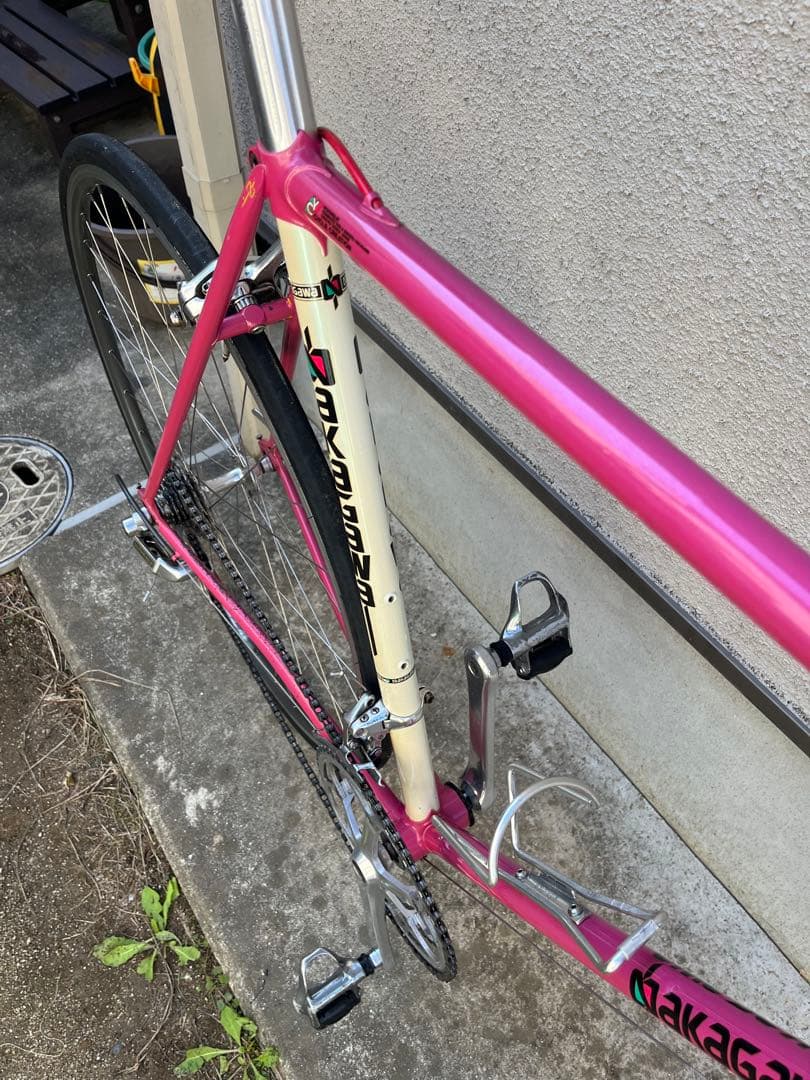 nakagawaナカガワクロモリフレームロードバイク　7400デュラエース8速