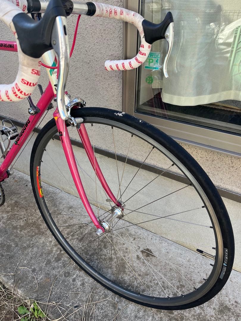 nakagawaナカガワクロモリフレームロードバイク　7400デュラエース8速