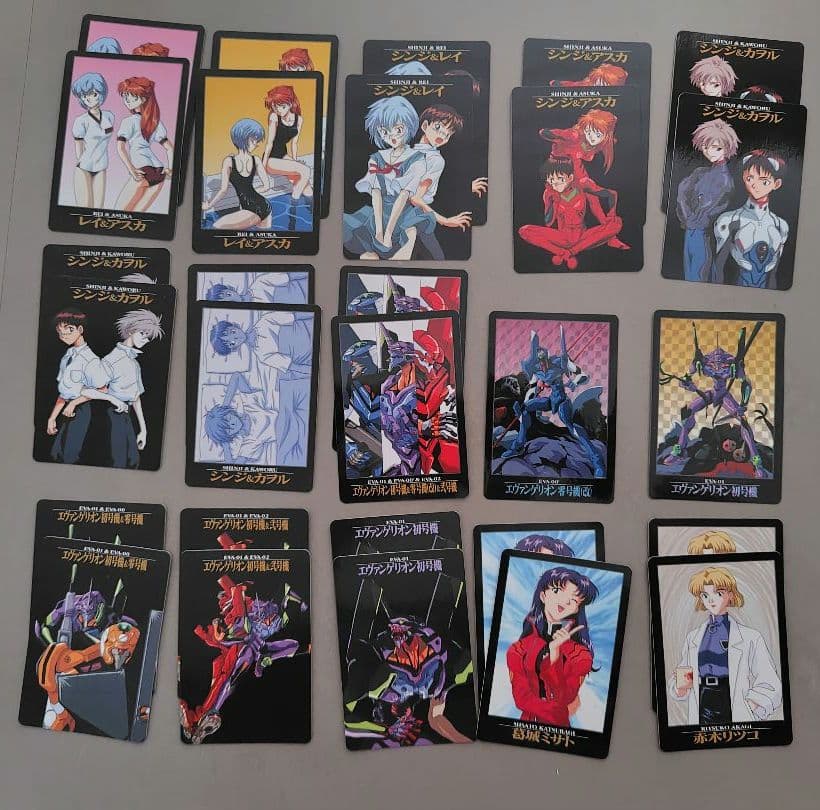 【当時物】エヴァンゲリオン　カード類まとめ