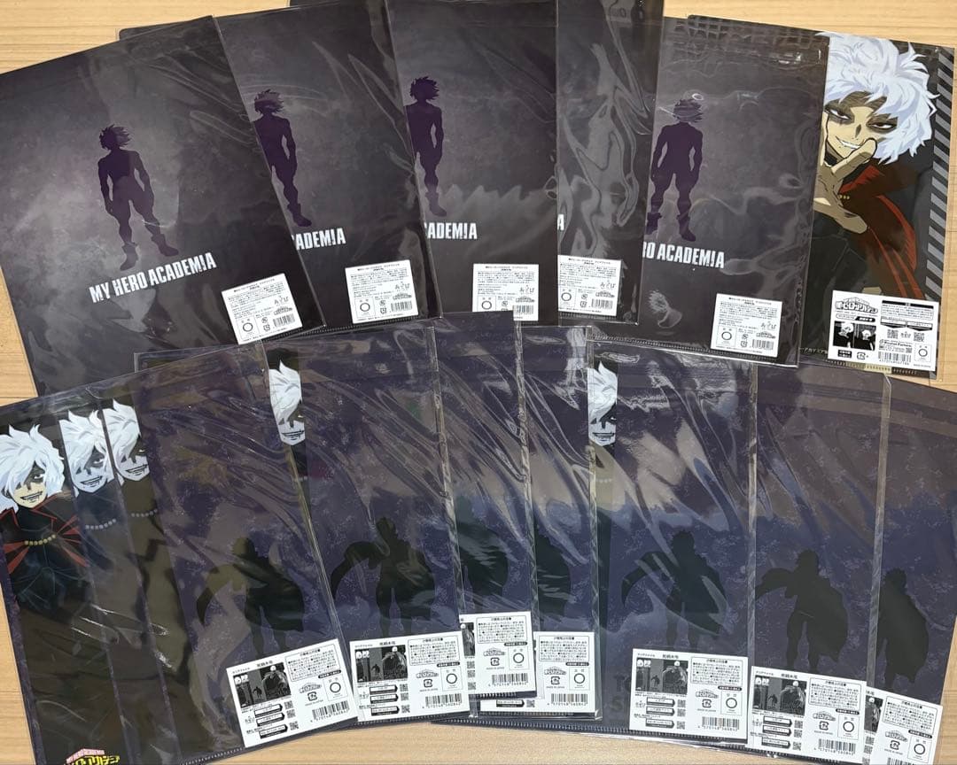 僕のヒーローアカデミア ヒロアカ クリアファイル まとめ売り　新規ビジュアル