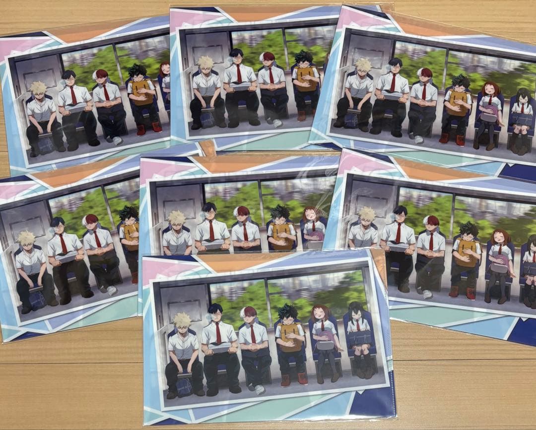 僕のヒーローアカデミア ヒロアカ クリアファイル まとめ売り　新規ビジュアル