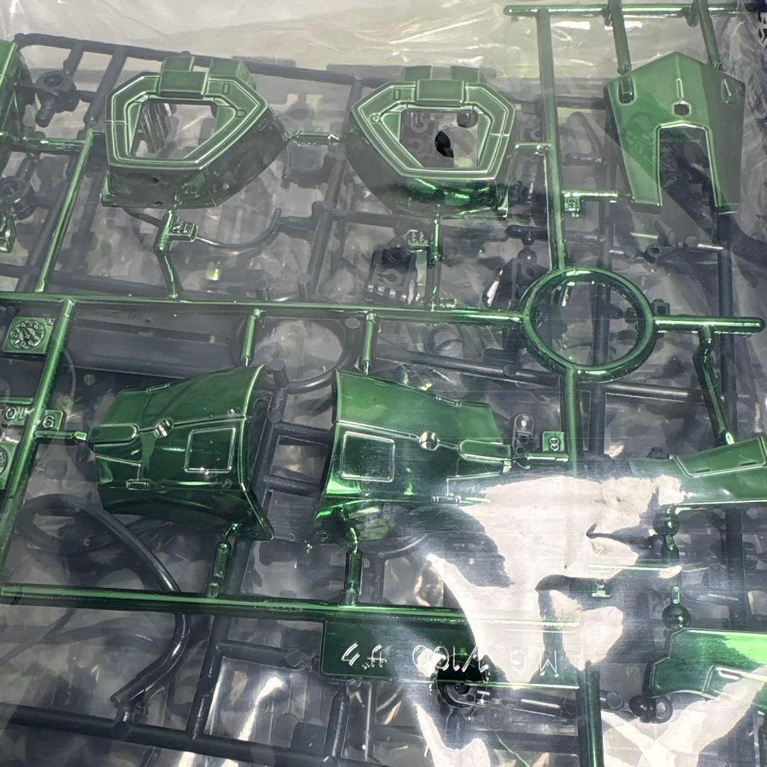 未組立MG1/100MS-06FザクIIコーティングバージョン箱汚れあり