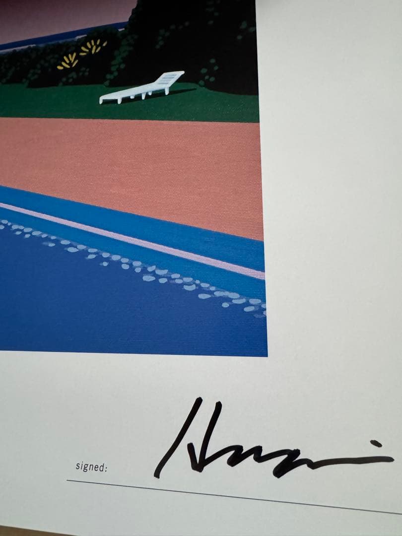 永井博直筆サイン入り FAVORITE POSTER 2種ポスター