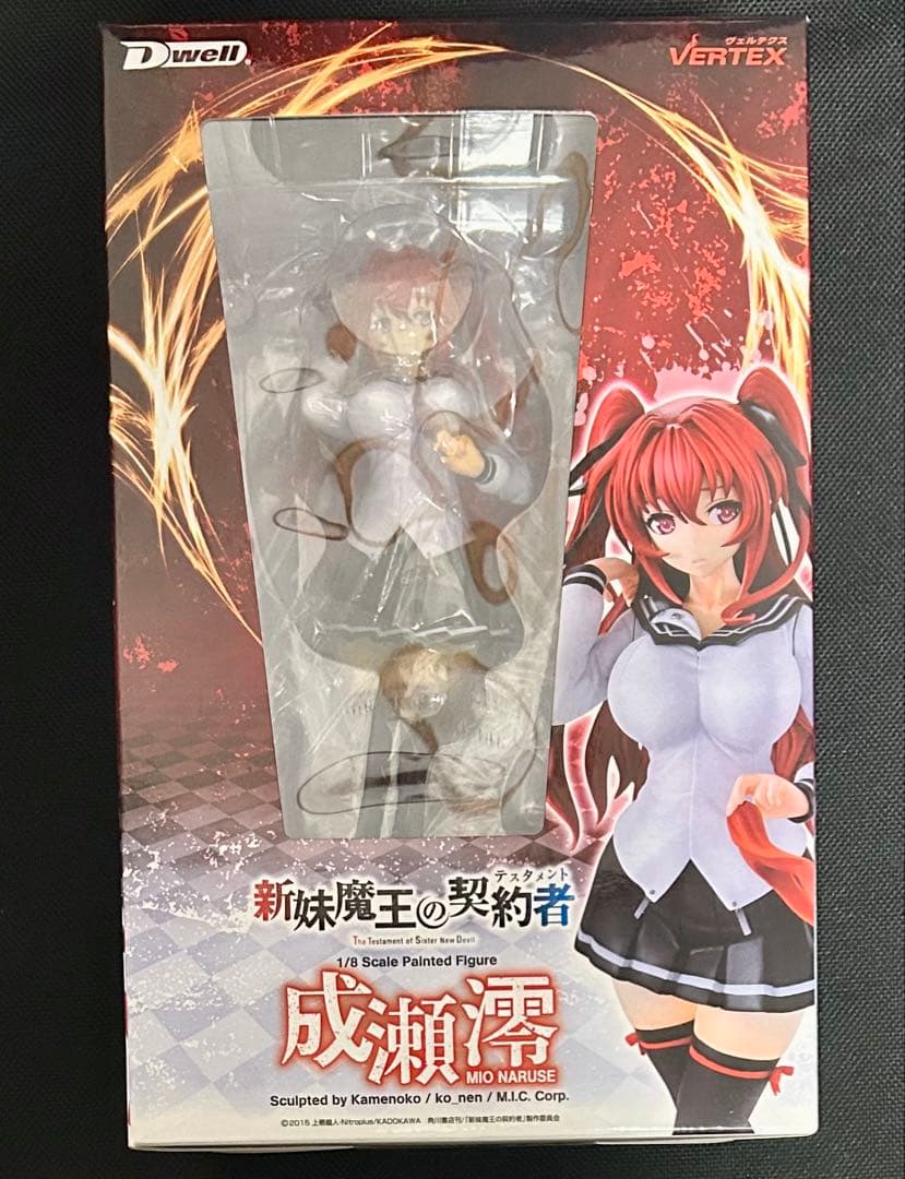 新妹魔王の契約者 成瀬澪 フィギュア 1/8 塗装済み完成品　ヴェルテクス