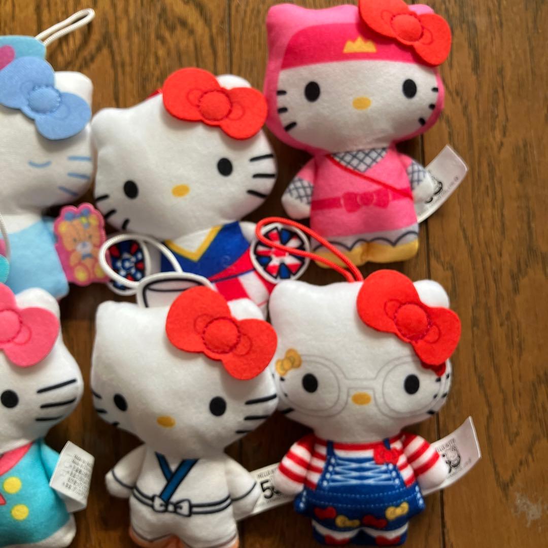 ハローキティ×マックハッピーセット50周年記念ぬいぐるみ8種セット