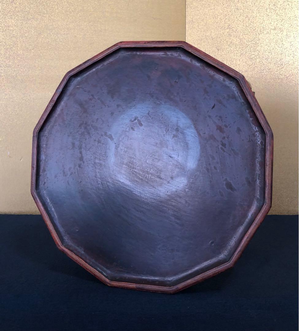 割引❗️《R》李朝 ソバン 李朝膳 十二角膳 虎足 李朝家具　250714E2