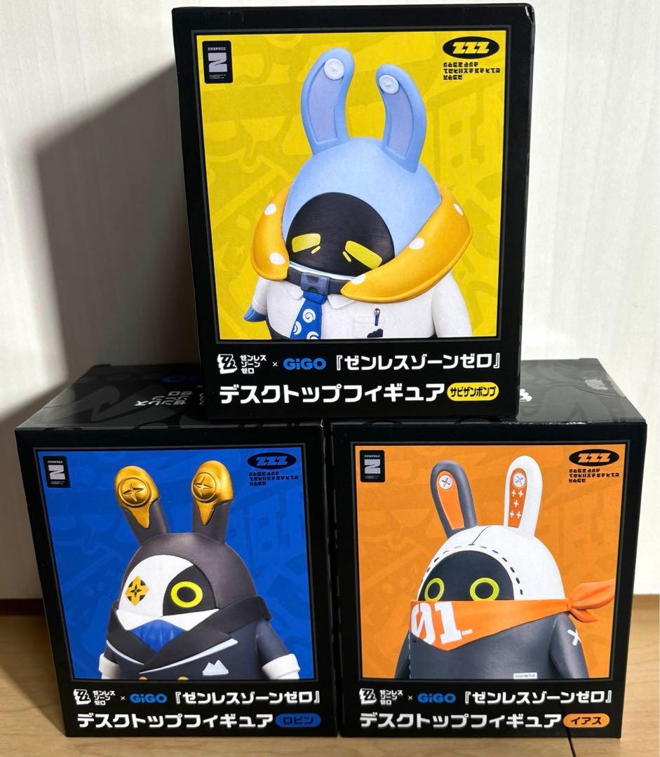 GiGO ゼンレスゾーンゼロ　ボンプ　 デスクトップフィギュア　セット