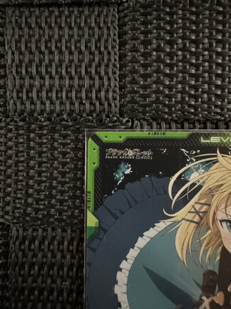 レベルネオ ブラック・ブレット ティナスプラウト 銀箔押しサイン
