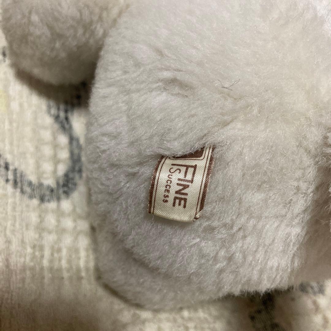 昭和レトロ　ヴィンテージ 吉徳　クマ　クリーミー　ぬいぐるみ　中古品