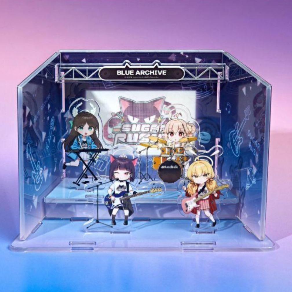 ★期間限定★ 韓国版ブルーアーカイブ はまじあきコラボ 放課後 アクリルジオラマ