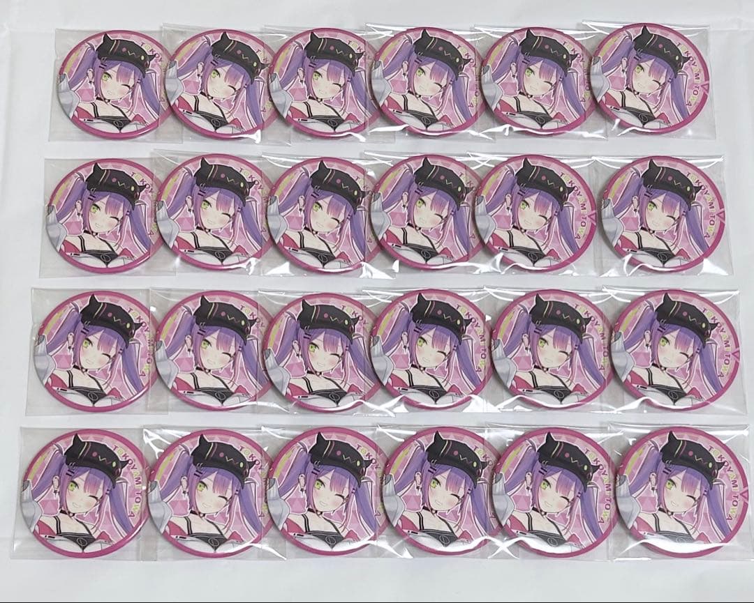 ホロライブ 常闇トワ スターター 缶バッジ 24個