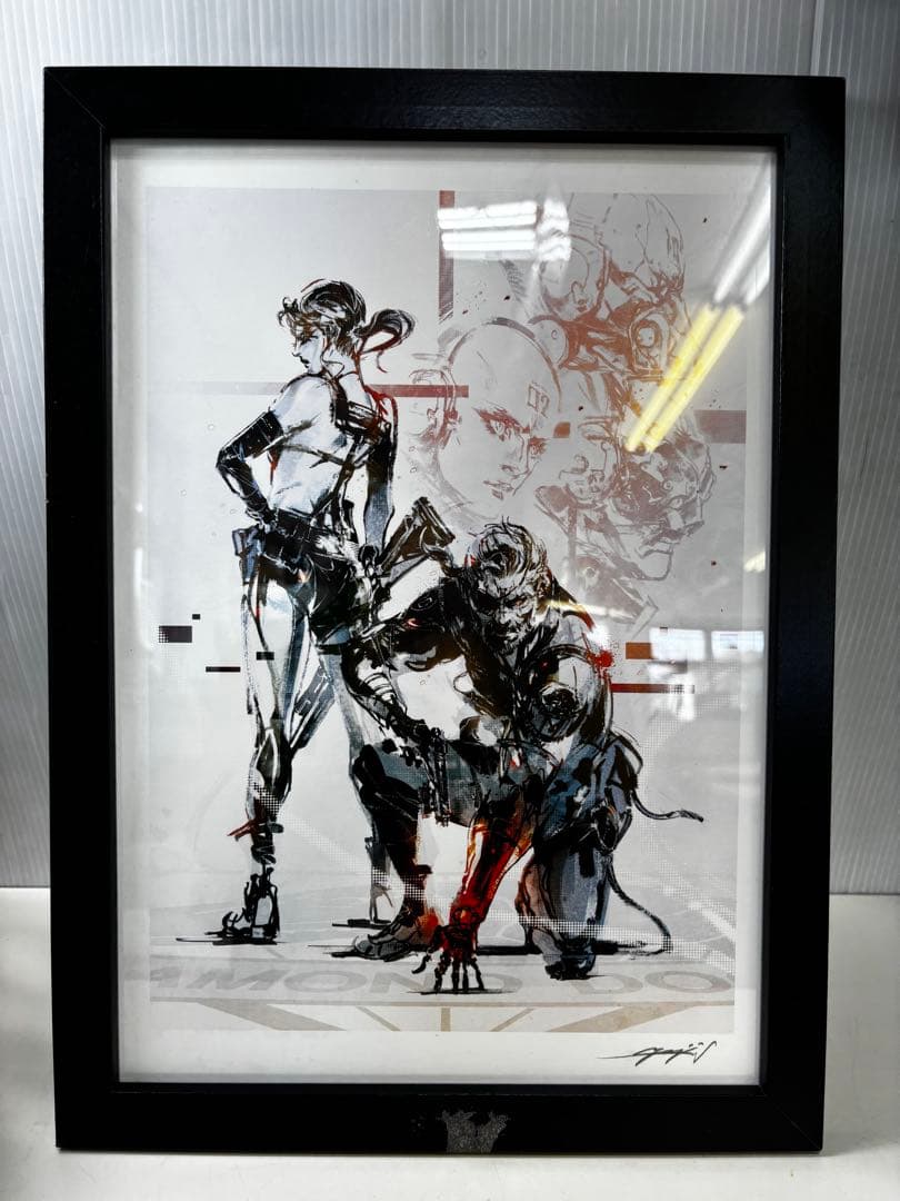 メタルギアソリッド5 ファントムペイン 一番くじ ラストワン賞 複製原画