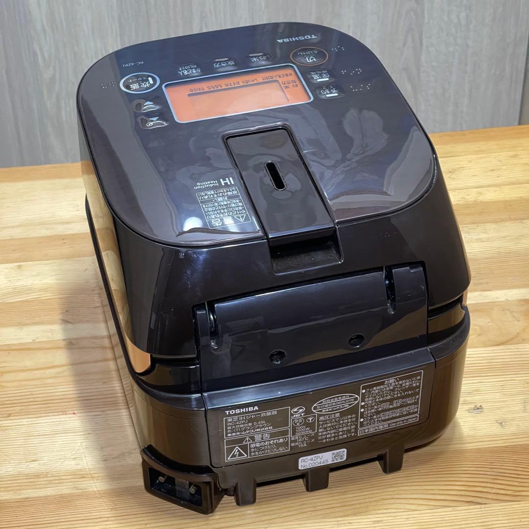 ！比較的美品！2018年　ZOJIRUSHI IH炊飯器　2.5合　0.45L