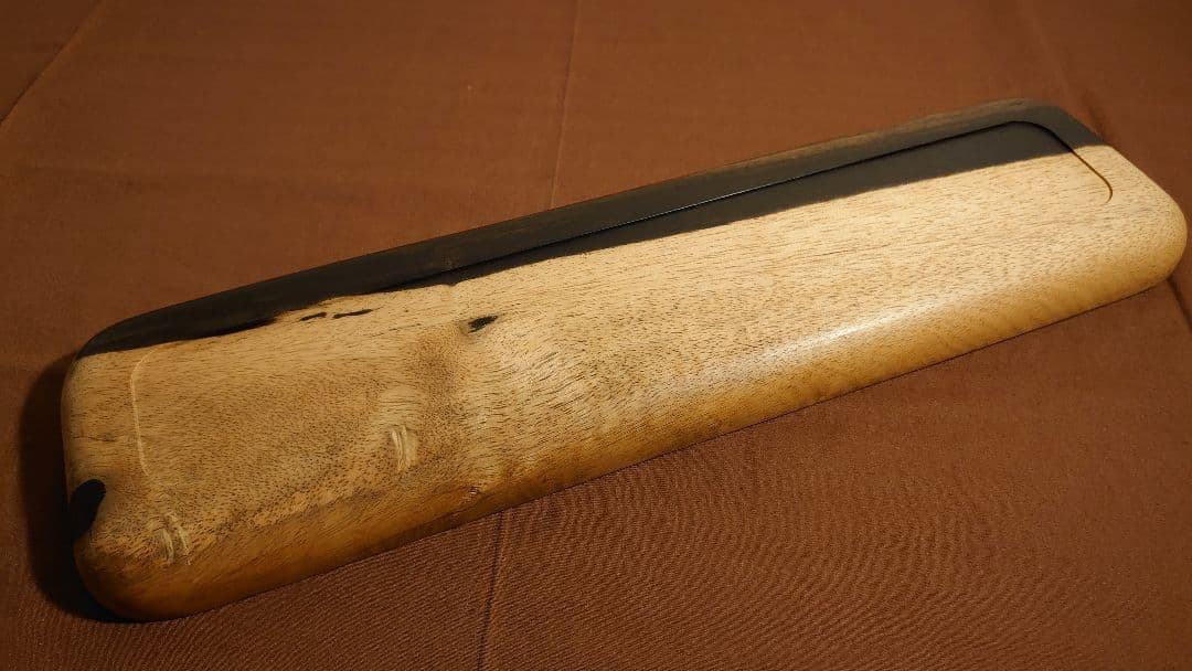 黒柿　煎茶盆　古材　銘木　茶道具　１客