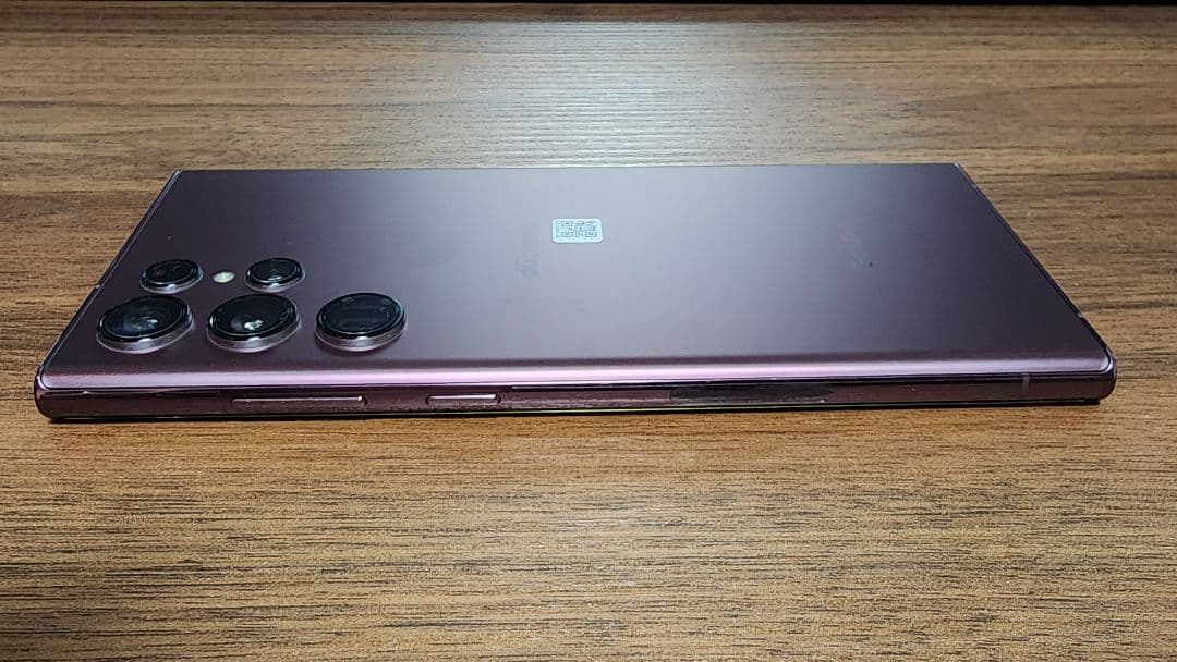 docomo Galaxy S22 Ultra バーガンディ メーカー整備済み