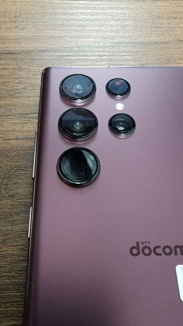 docomo Galaxy S22 Ultra バーガンディ メーカー整備済み