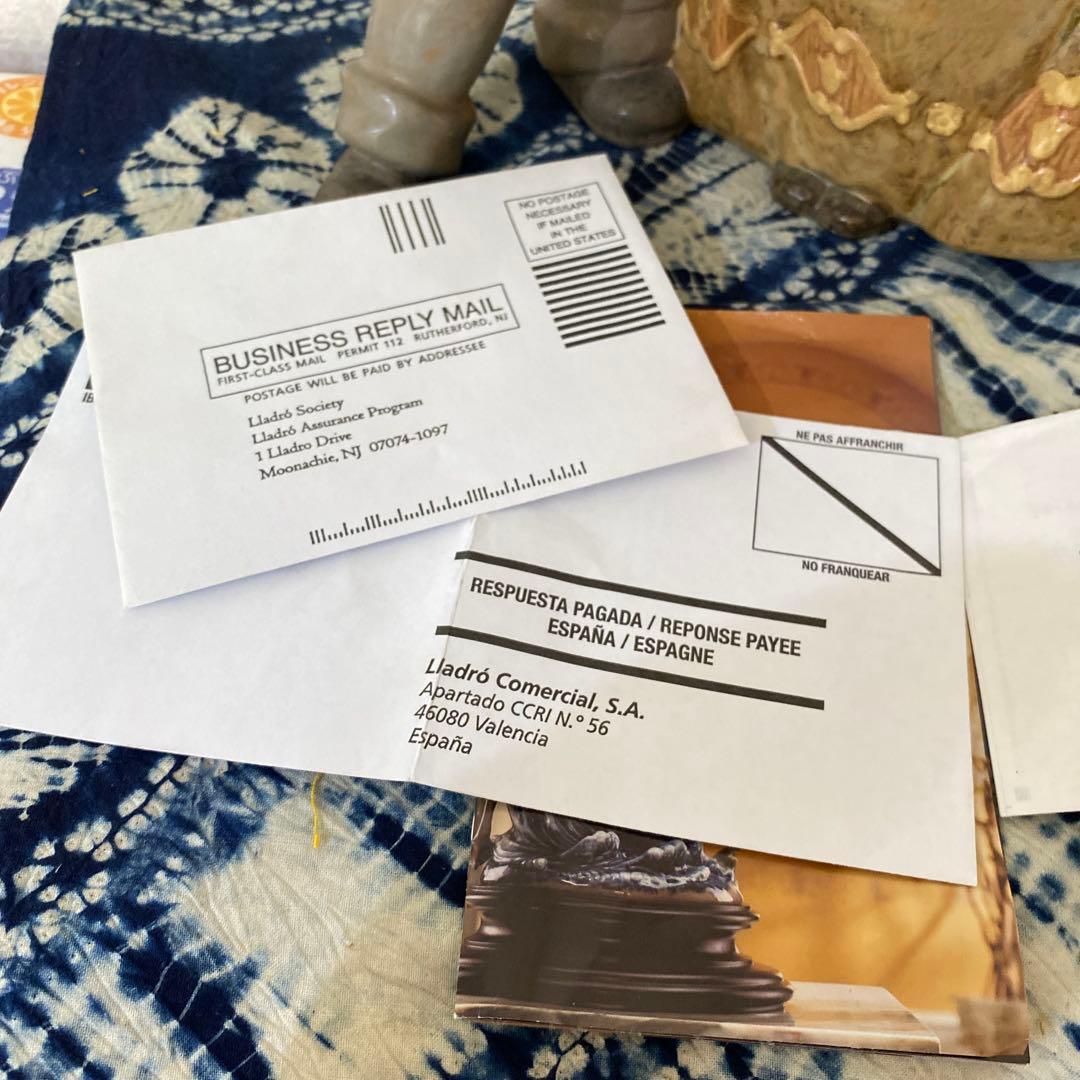 リヤドロ　陶器人形　フィギュリン