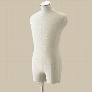 新品■MEN'Sボディートルソー紳士Ｓズボン着用可■ステン調メンズマネキン業務用