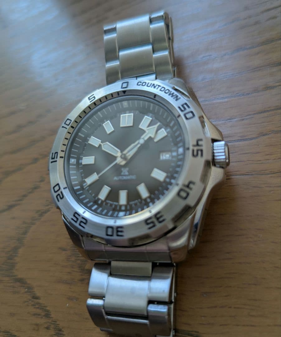 【てつや品】ノーロゴNH35カウントダウンベゼル