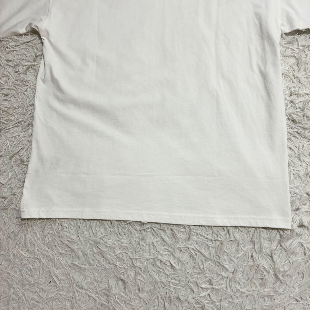 タグ付未使用品【DIESEL】Tシャツ カットソー 半袖 胸ロゴ刺繍 L