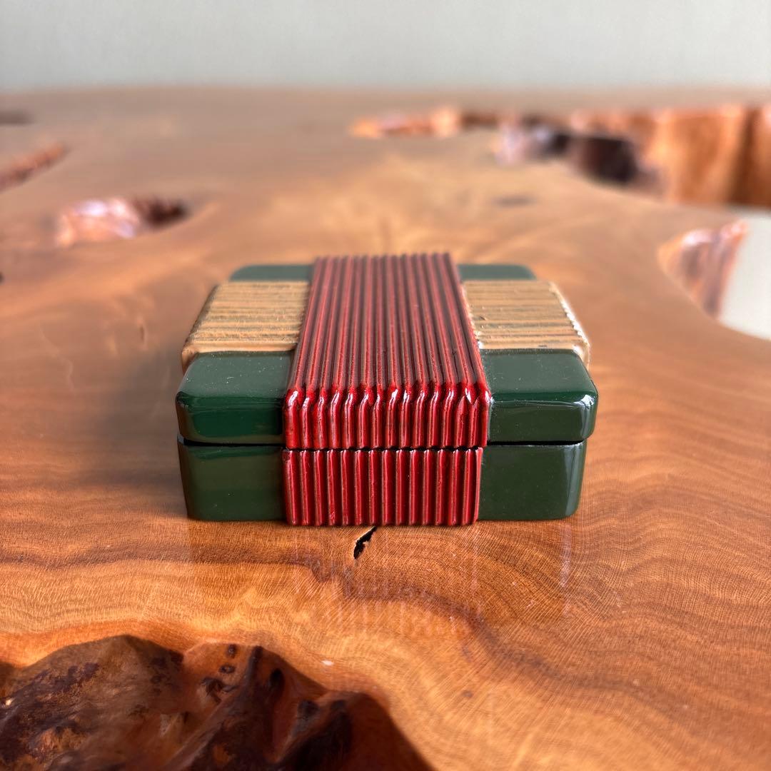 輪島塗 糸巻香合 喜三誠志造 茶道具 共箱