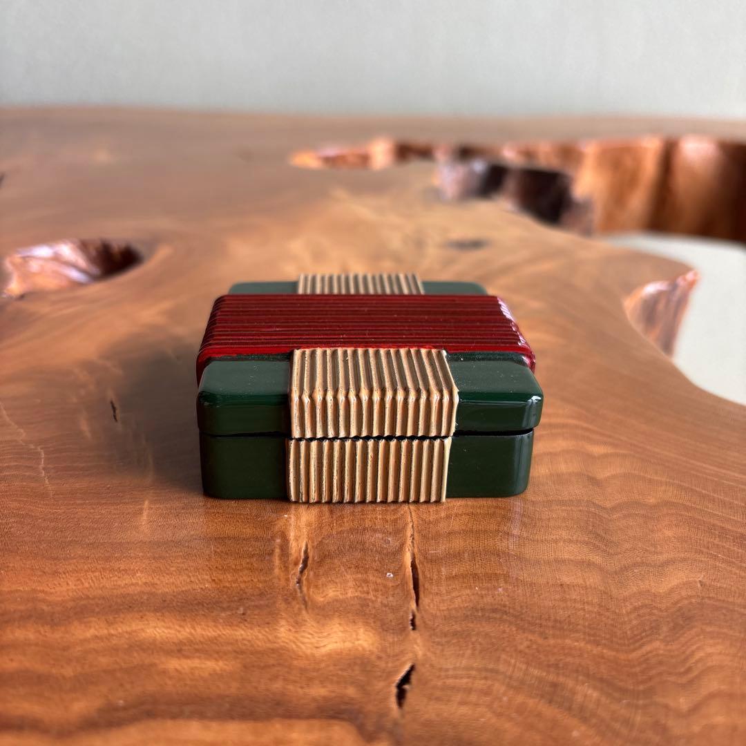 輪島塗 糸巻香合 喜三誠志造 茶道具 共箱