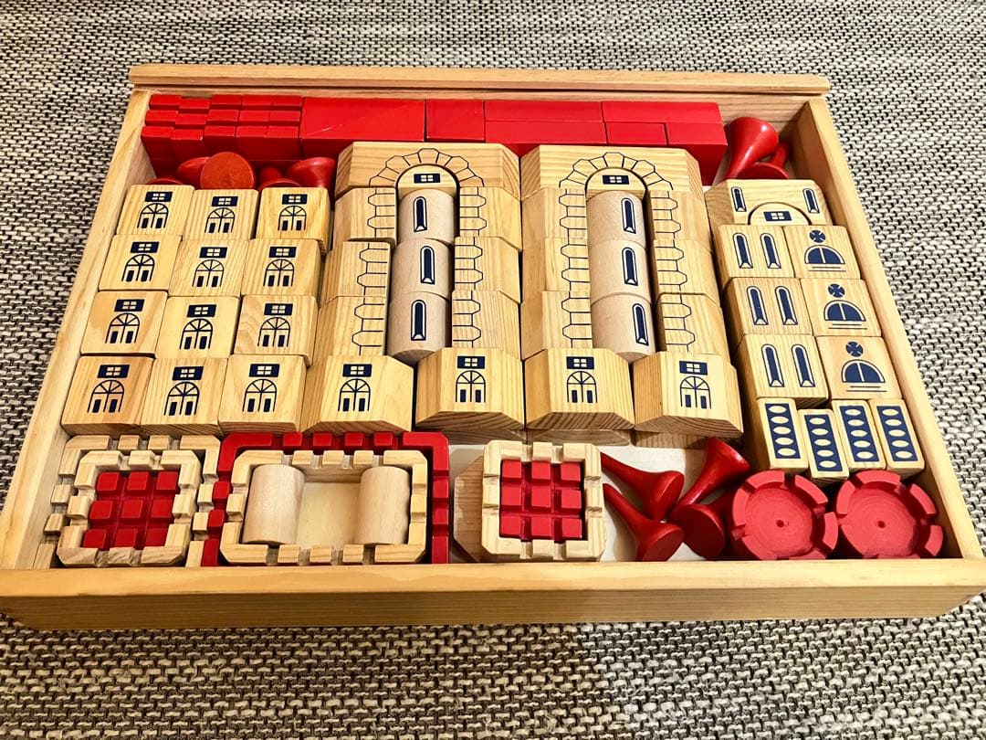 MILAN ミラン　キャッスルブロック お城 積み木 レア品 108ピース