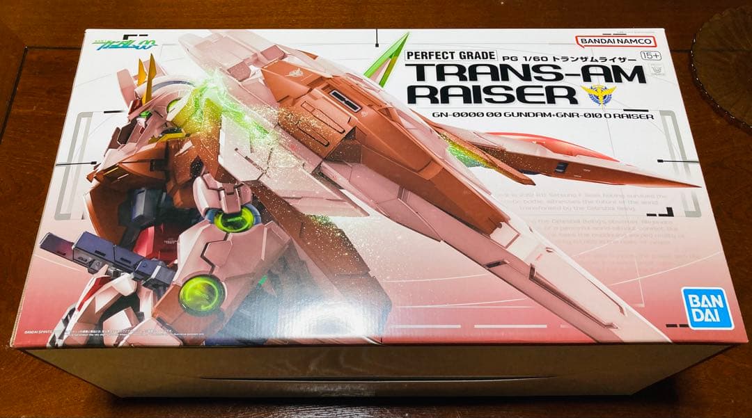 【激レア】　トランザムライザー (本体) + クリアカラー (外装パーツ)