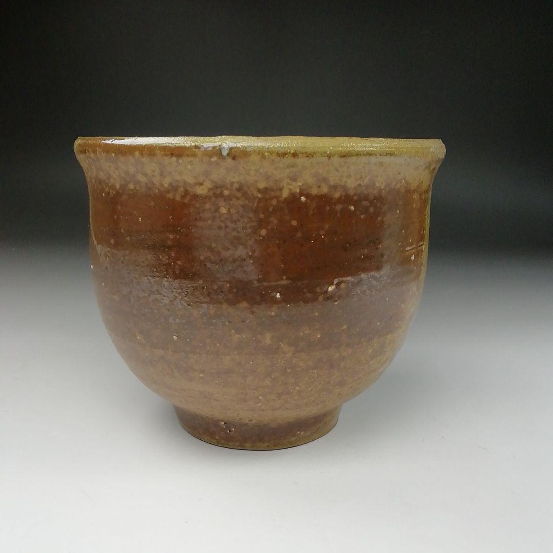 Ｔ８３　茶碗　『備前茶碗』『南燦窯　近英夫』　共箱　抹茶碗　茶道具