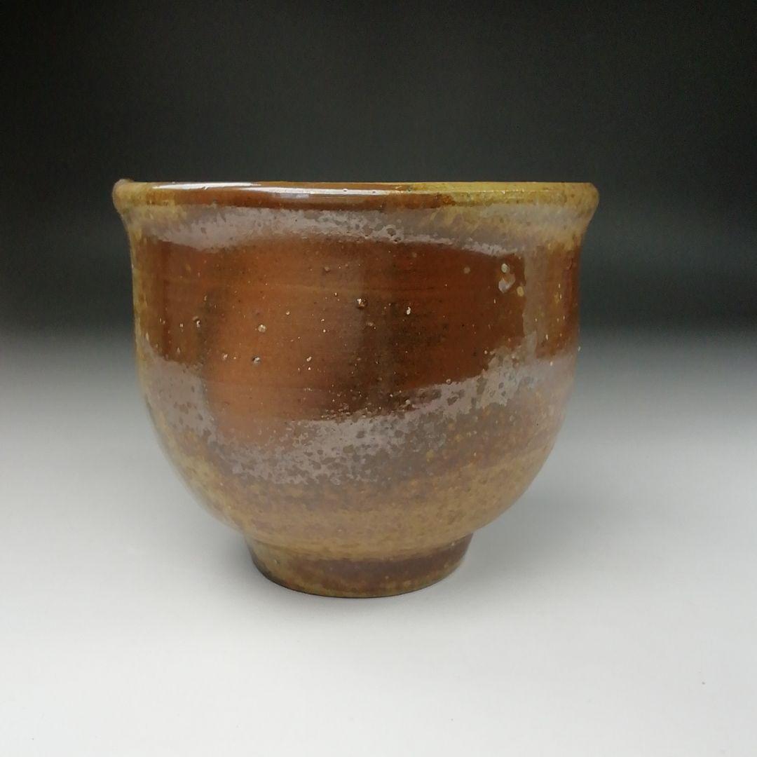 Ｔ８３　茶碗　『備前茶碗』『南燦窯　近英夫』　共箱　抹茶碗　茶道具