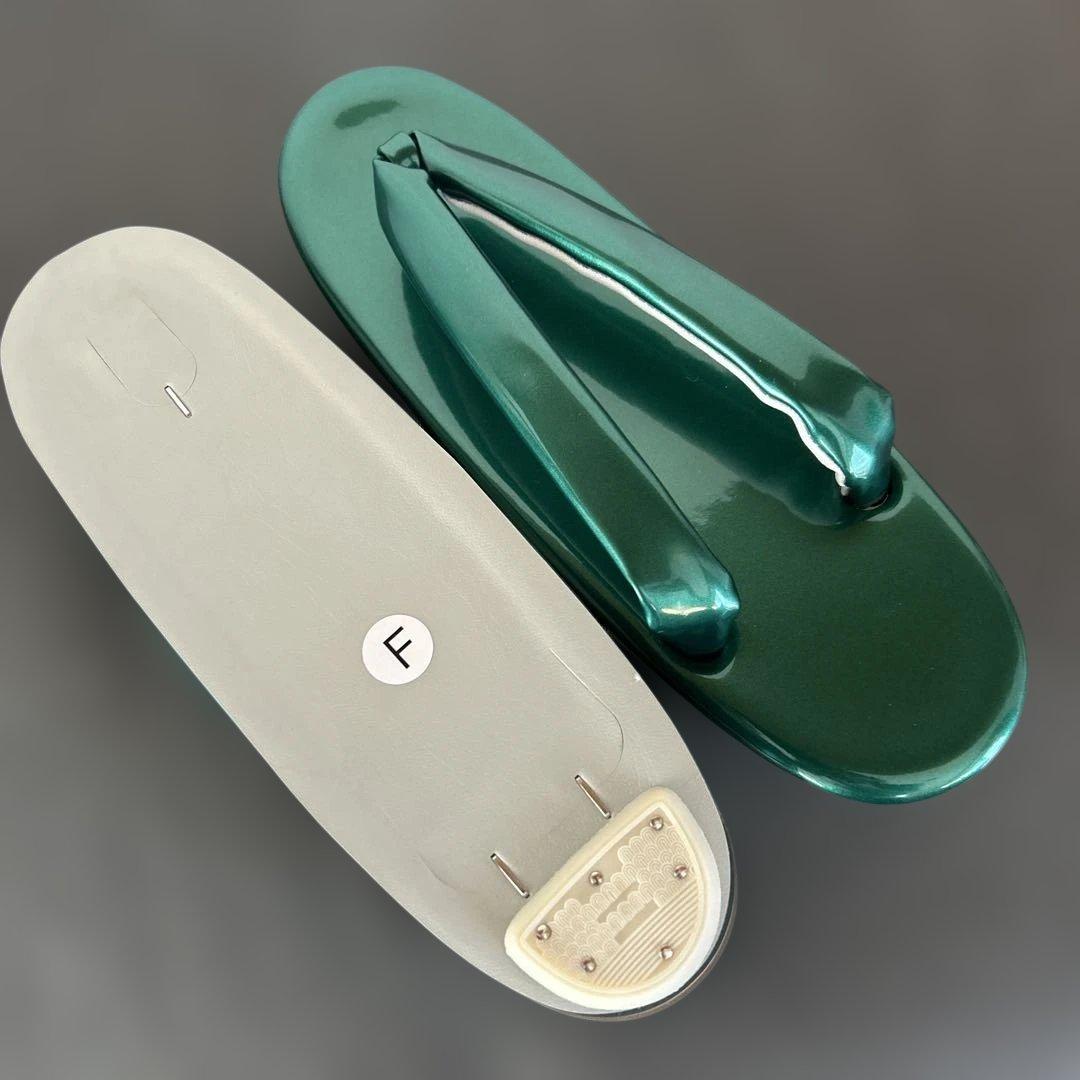 エナメル厚底草履バッグセット/NO.6